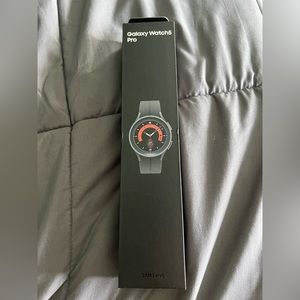 Brand New In Box Samsung Watch 5 Pro 45mm.